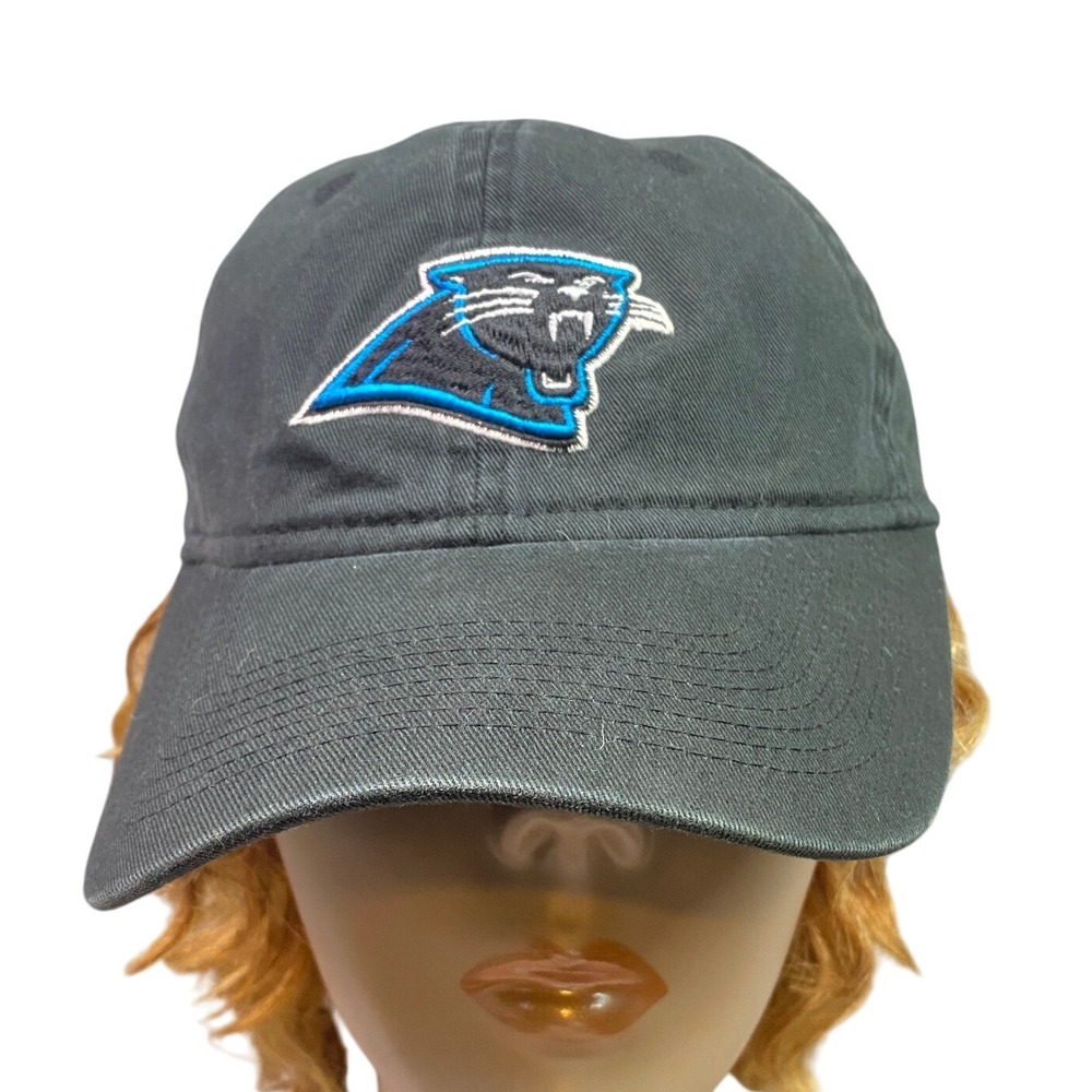 Carolina Panthers Hat Adult Adjustable Embroidered NFL Football‎ Logo